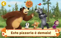 Masha e o Urso Cozinhar Pizza! Screen Shot 4