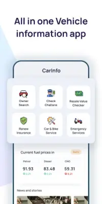 Carinfo: RTO Vehicle Information Screen Shot 0