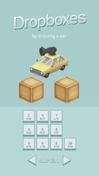 Drop boxes by driving a car Screen Shot 7