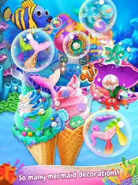 Mermaid Ice Cream - Princess Shop Screen Shot 1