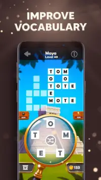 Wonder Words: Crossword Puzzle & Word Search Game Screen Shot 5