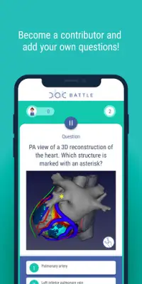 DocBattle - Cardiology, learning and fun... Screen Shot 5