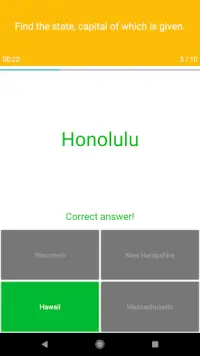 US Map Quiz - 50 States Quiz - US States Quiz Screen Shot 5