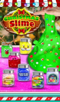 Brilho no escuro Natal Slime Maker & Simulator Screen Shot 8