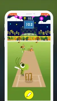 Doodle Cricket - Cricket Doodle Game Screen Shot 2