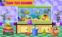रियल मछली टैंक मछलीघर: लाइव खेत साहसिक खेल Screen Shot 1