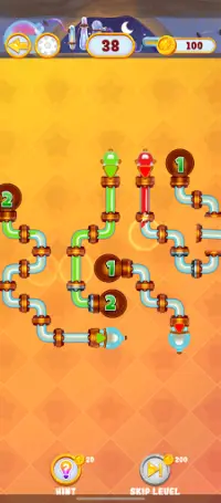 Alchemy Pipes - Casual Connect Water Flow Puzzle Screen Shot 5