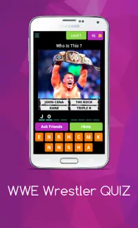 WWE QUIZ Game - Wrestler Quiz Game - 2021 Screen Shot 4