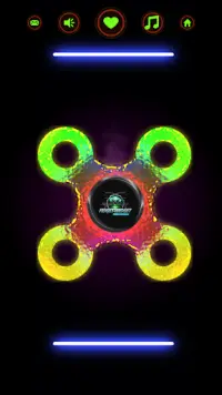 Fidget Widget Professional Hand Spinners Screen Shot 4