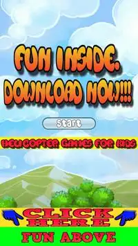 Helicopter Games for Kids Screen Shot 0