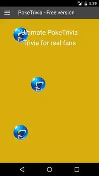Trivia Quiz for Pokemon Fans Screen Shot 0