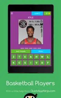 Basketball Players Guess Game Screen Shot 9