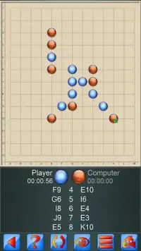 Gomoku, 5 in a row board game Screen Shot 0