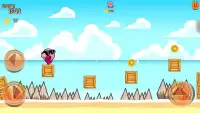 Super Kirby Beach Adventure Screen Shot 0