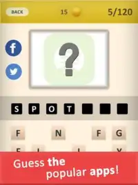 Guess the Apps! Word Game Screen Shot 1