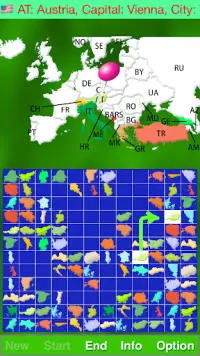 Map Solitaire Free - Europe Screen Shot 4