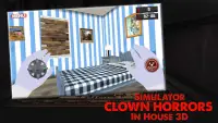 Simulator Clown Horrors In House 3D Screen Shot 2