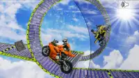 Extreme Bike Stunts 2019 :Tricky bike racing Screen Shot 1