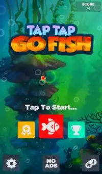 Tap Tap! Go Fish: Touch to turn Casual Arcade Game Screen Shot 8