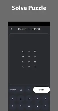 Math Puzzles Screen Shot 2