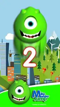 Miky Monster Jump Screen Shot 2