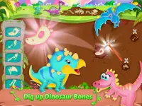 Dino digging quest - Fossil Care & surgery game Screen Shot 0