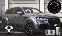 Luxury SUV Audi Q7 City Area Screen Shot 0