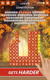 Word Stones -Word Tower Search Puzzle Connect Game Screen Shot 10