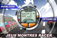 Montre Racer jeu (Smart Watch) Screen Shot 2