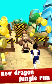 Subway Dragon Hero : Jungle Run Escape Screen Shot 3