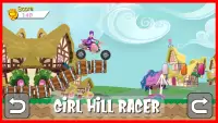 Hill Racer : Girl Game Screen Shot 1