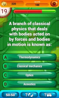 Physics Quiz Game Screen Shot 4