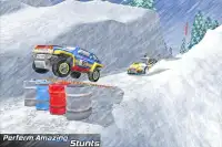 4x4 Winter Snow Car Rally Racing Screen Shot 6