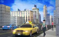 Crazy Taxi Driver - Car Simulator Screen Shot 2