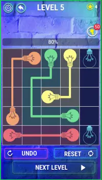 Neon Light Puzzle : Connect The Switch Screen Shot 2