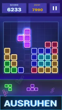 Glow Puzzle Block - klassische Screen Shot 0