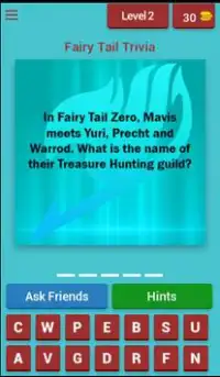 Fairy Tail Trivia Screen Shot 0