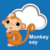 Monkey say - word game