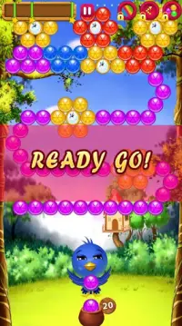 Birds POP Bubble Shooter game Screen Shot 1
