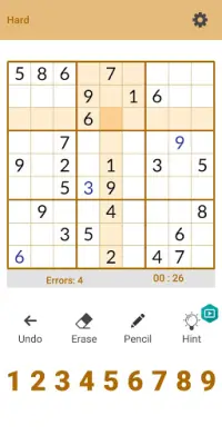 Sudoku Screen Shot 2