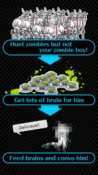 ZombieBoy-Zombie growing game Screen Shot 1