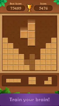 Wood Block Puzzle Screen Shot 2