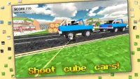 Cube Sniper: Traffic Shooter Screen Shot 0