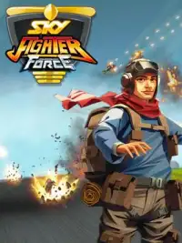 Céu Jet Fighter Guerra - Arcade Tiroteio Jogos Screen Shot 5