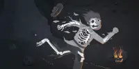 Skeleton Journey runner - run, jump, shoot clicker Screen Shot 1