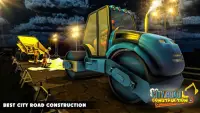Mega City Road Construction Machine Operator Game Screen Shot 1