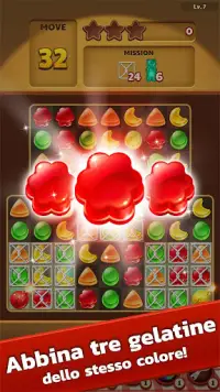 Jelly Drops - Gioco di puzzle Screen Shot 0