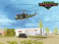 Relief Helicopter Cargo Sim 3D Screen Shot 0