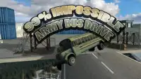 99% Impossible Army Bus Drive Screen Shot 0