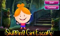Best Escape Game - 442 Skipping Girl Escape Game Screen Shot 0